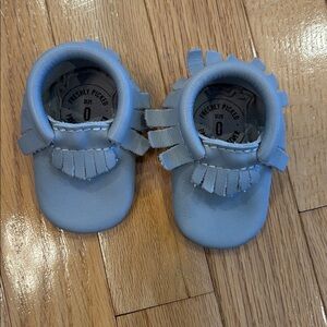 Freshly picked size 0 grey leather